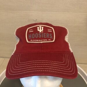 Indiana Hoosiers Mesh Snapback Trucker Baseball Hat NWOT NCAA Authentic